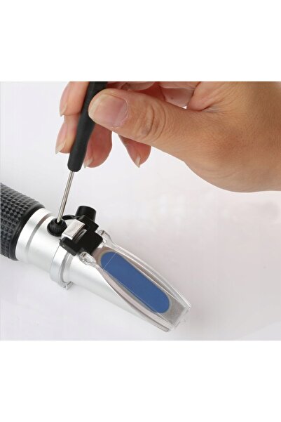 NO BRAND BIMBRU Refractometru de alcool, Alcoolmetru 0-80% ATC, Tester de pre...