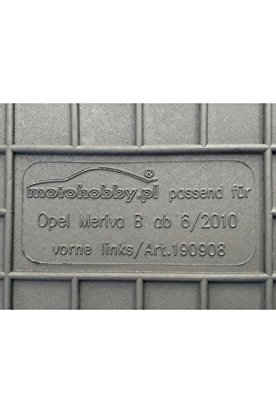 NO BRAND Opel Meriva B covorașe auto cauciucate doar pentru față