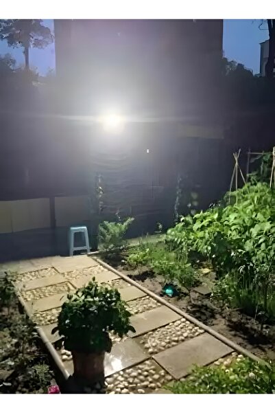 NO BRAND Lampă solară cu senzor 360, detectare amurg și mișcare, LED.