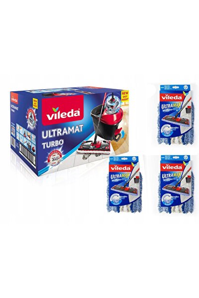 Vileda MOP PLAT ROTATIV ULTRAMAT TURBO + REZERVĂ
