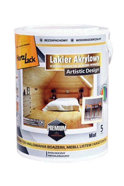 NO BRAND HARTZLACK ACRILIC LAC ACRILIC PENTRU LEMN PENTRU UZ INTERIOR INCOLOR...