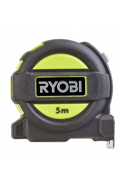 Ryobi Ruletă retractabilă de 5m, cu bandă acoperită cu nailon, RTM5M