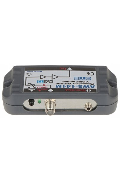 NO BRAND Amplificator de semnal pentru antenă TV, pentru antene DVB-T, 20dB, ...