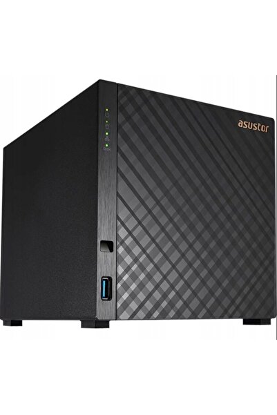Asustor NAS AS1204T 4-Bay 4x SATA 1GbE Server de fișiere Backup Multimedia RAID
