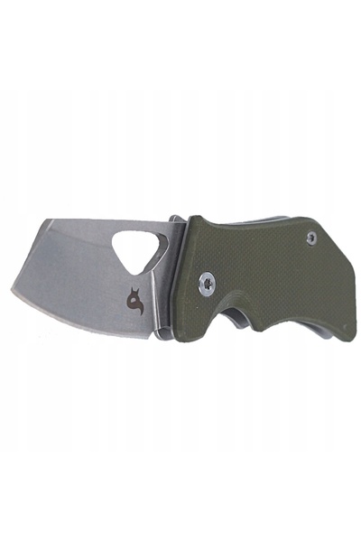 NO BRAND Cuțit FOX Kit G10 OD Verde / Spălat cu Piatră BF-752 OD