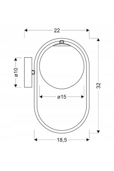 NO BRAND Aplică de perete Cordel, auriu periat, 1x28W G9, abajur alb