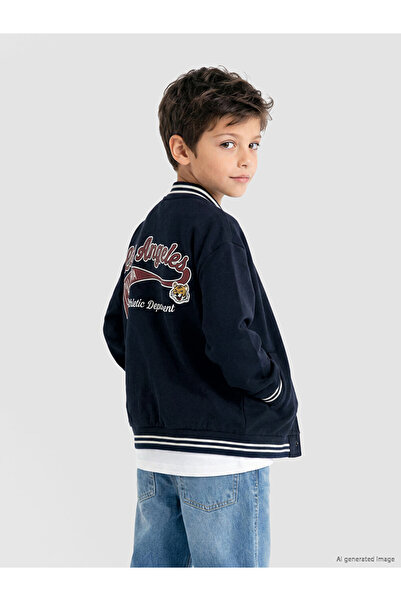 LC Waikiki College Collar Boys' Cardigan