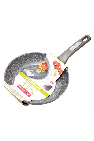 Kamille Tigaie de 24cm cu strat de granit, pentru inducție
