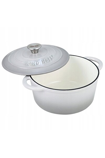 Kinghoff Oală tip caserolă 24cm EMALIA BRYTFANNA 4 L Inducție Gaz KING Hoff