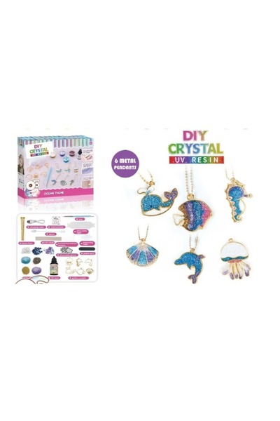 PlayFun Σετ Κοσμημάτων DIY, Δημιουργικό Σετ Μεταλλικών Μενταγιόν με Θέμα τον ...