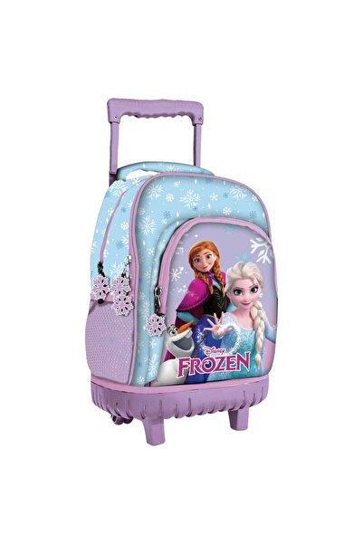 Frozen Troler violet, bretele ajustabile și întărite, Grande, trei compartime...