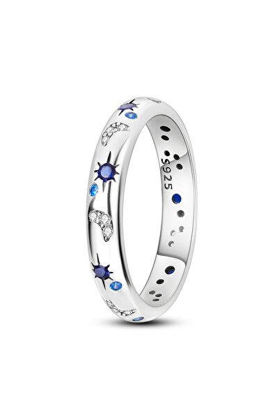 Choice35 8 KTR075 New Original 925 Sterling Silver Rings Star Sun Starry Sky ...