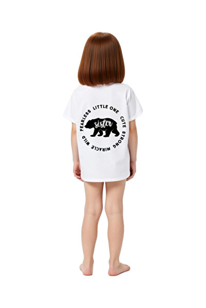 PayBuy Tricou pentru copii cu tematică Sister, imprimat, Fearless Little One,...