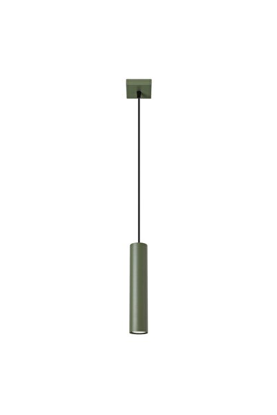 SOLLUX Lustră suspendată LAGOS 1, verde măsliniu