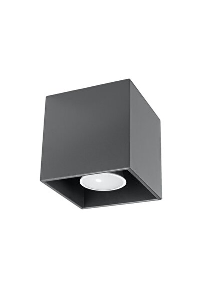 SOLLUX Plafonieră QUAD 1 antracit