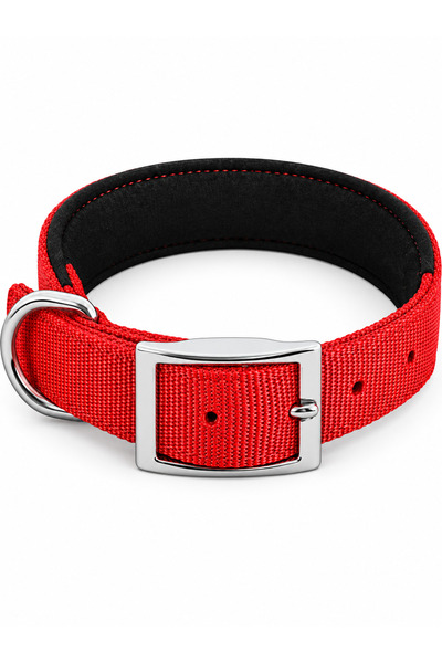 Zolux Nylon Comfort Collar Red, 40 cm/ 20 mm