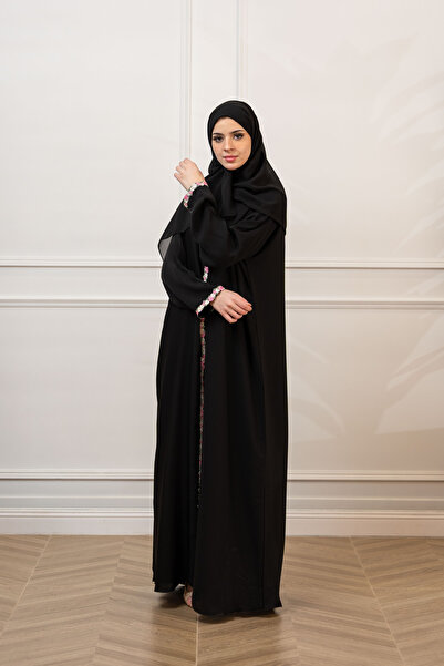 LAVİNİA عباية نسائية من لافينياو قماش انترنت قصه عادي