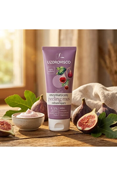 UZDROVISCO Enzymatic facial peeling foam sensitive skin 60ml