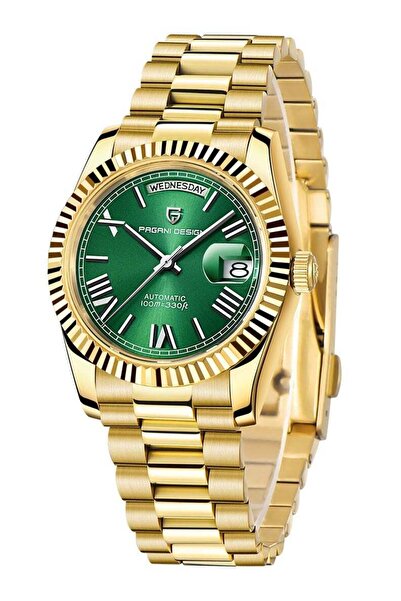 Pagani design Men’s Luxury Automatic Watches, Stainless Steel Sapphire Glass ...