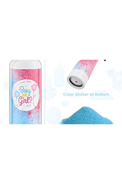 Toybox Gender Reveal Powder Spray for Baby Shower, Boy Blue, 1000ml