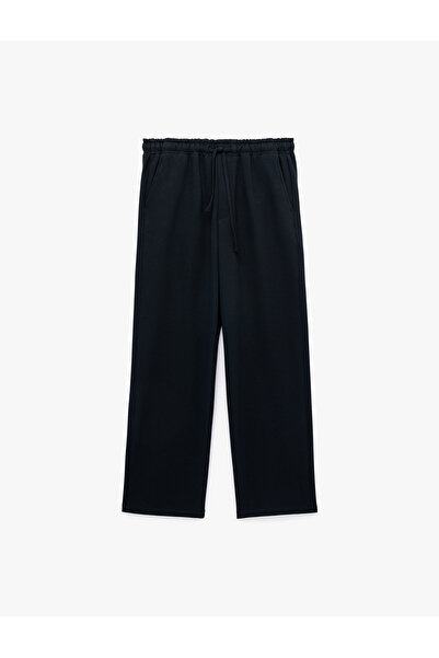 Koton Pocketed, Belted, Fabric Pants