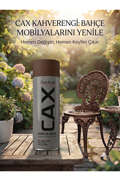 caxcolors CAX Rengi Akrilik Sprey Boya 400ml - Ahşap Bahçe Mobilyası ve Hobi ...