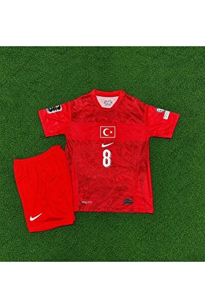 BREATHLESS TÜRKİYE 2026 DÜNYA KUPASI KIRMIZI ARDA GÜLER İÇ SAHA ÇOCUK FORMASI...
