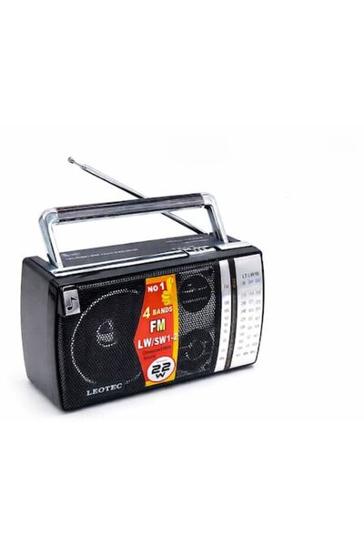 leotec Radio cu unde scurte și lungi LT‑LW10 – Radio portabil FM/LW/SW cu dif...