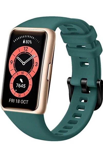 Generic Huawei Band 6 / Honor Band 6 Fitness Tracker Replacement Silicone Ban...
