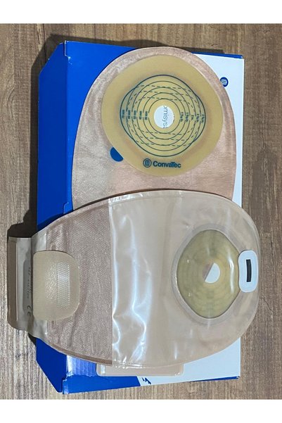 Convatec 10 adet Esteem+ Filtreli Inclose Boşaltmalı Şeffaf Torba 20/70 mm (REF: 416718)