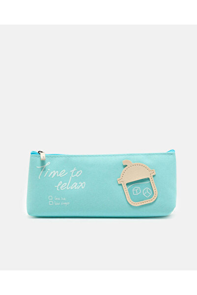 REDTAG Girls Blue Embellished Pencil Cases