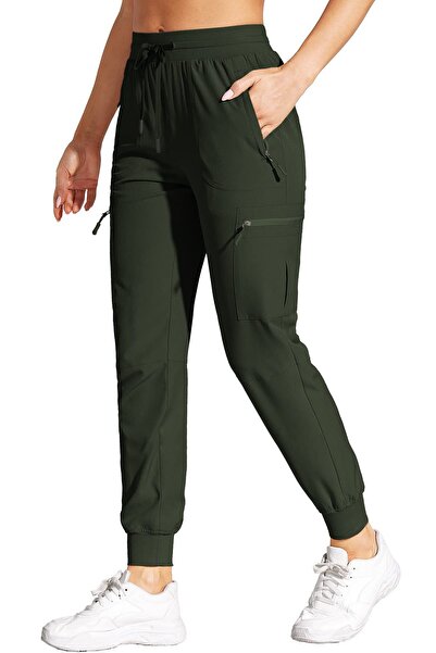 Dotail Pantaloni impermeabili de damă, respirabili, protecție solară UPF 50+,...