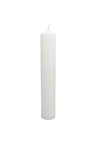 LCA Lumanare Stalp, Alb, 350 x 60 mm, Parfumata