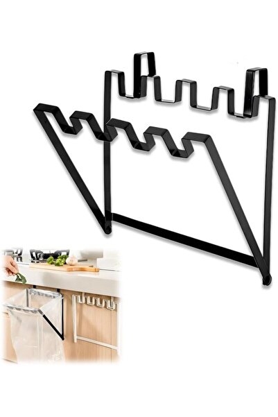 STARSTAR Foldable hanging trash bag holder metal.