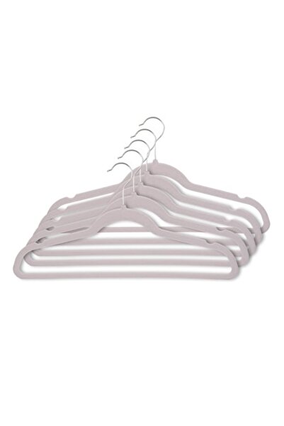 HUMERO Set de 50 de umerașe de catifea antiderapante, crem
