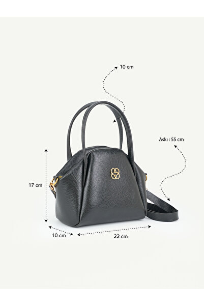Nudia Parma Women's Hand and Shoulder Bag with Zipper Detail and Adjustable Strap