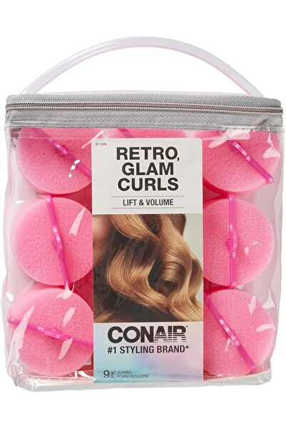 Conair Foam Hair Rollers - 48 Count, Assorted Colors - Heatless Curls, Overni...