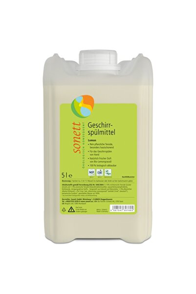 Sonett Detergent de vase Bio Lemon, 5L