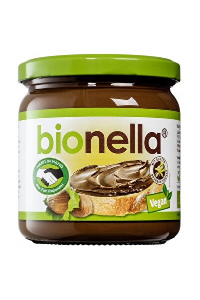 Bionella Cremă vegană de arahide cu ciocolată organică, 400g