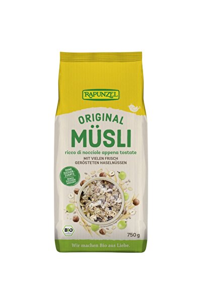 Rapunzel Muesli original, fără zahăr adăugat, bio, 750g