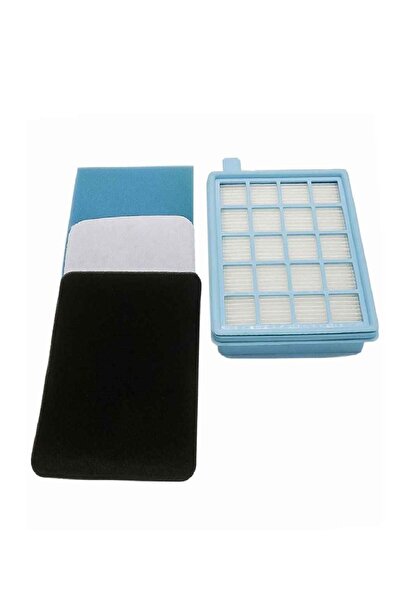 Ürkmez Ticaret Philips Fc 8475 Powerpro Compact Hepa Filter Set of 4 Compatible