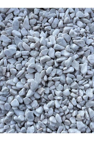 Beyaz Dolomit Taş 20 Kg 1-3 Cm Bahçe Taşı Dekoratif Taş