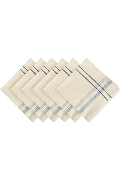 DII 100% Cotton, Machine Washable, Everyday French Stripe Kitchen Table Runne...