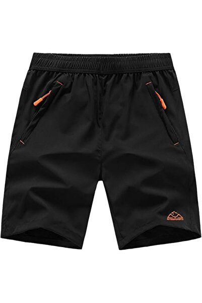 TBMPOY Men's Running Shorts Quick Dry Gym Outdoor Sports Zipper Pockets | 3 Z...