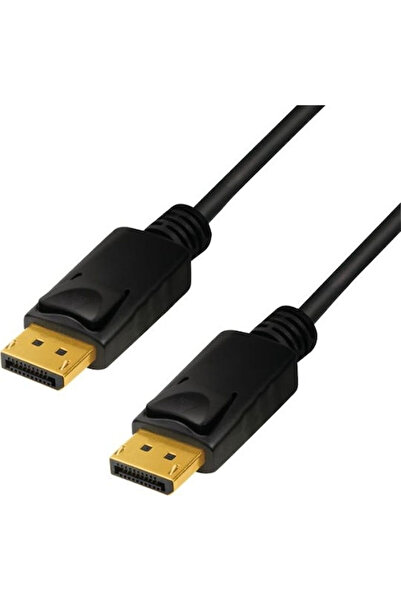 LogiLink Καλώδιο DisplayPort Αρσενικό σε Αρσενικό DisplayPort 5μ Μαύρο