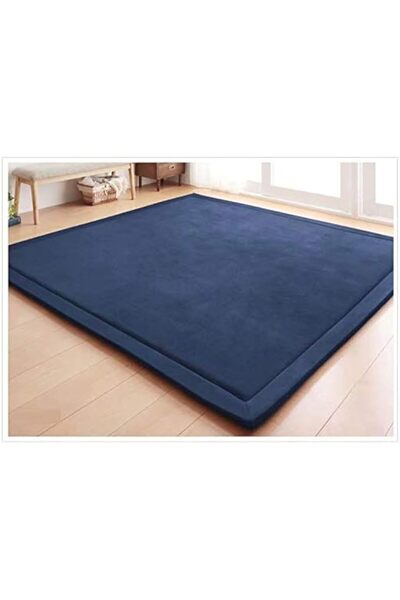 GENERAL Children Play Mat, V-mix Handmade Weaving Plush Foam Play Crawling Ru...