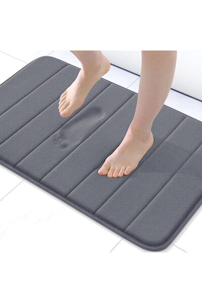 Buganda Memory Foam Bath Mat Rug, 24" x 16", Ultra Soft and Non-Slip Bathroom...