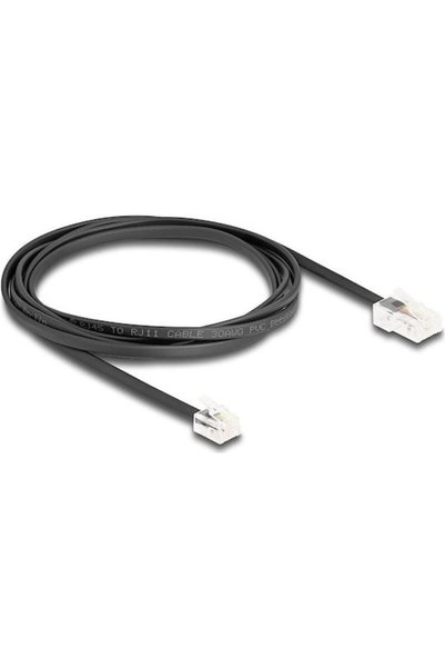 DELOCK Καλώδιο RJ45 αρσενικό - RJ11 αρσενικό 2μ (88036) 1 τεμάχιο