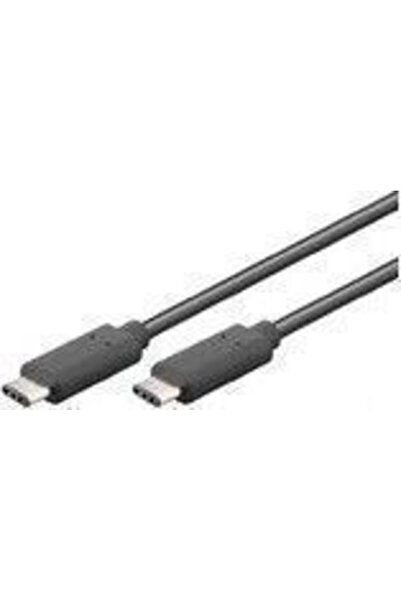 MicroConnect Καλώδιο βίντεο USB 3.2 USB-C Αρσενικό σε USB-C 100W PD Μαύρο 0,5μ