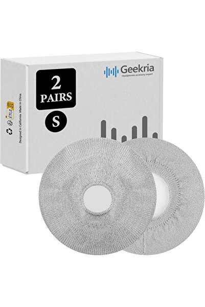 GEEKRIA 2 Pairs Knit Headphones Ear Covers - Product Safety Certified - Washa...